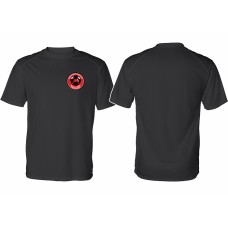 MCC 2024 FIRE Dry-Fit Short Sleeve Tee FRONT ONLY (Black)