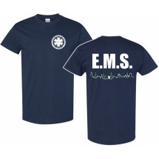 MCC EMS Short Sleeved T (Navy)