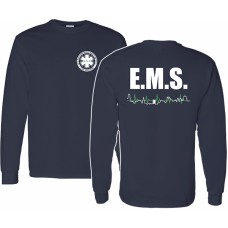 MCC EMS Long Sleeved T (Navy)